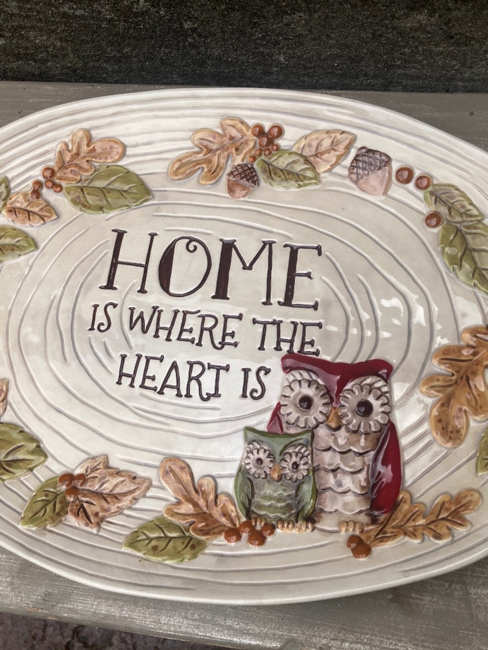 Owl Platter